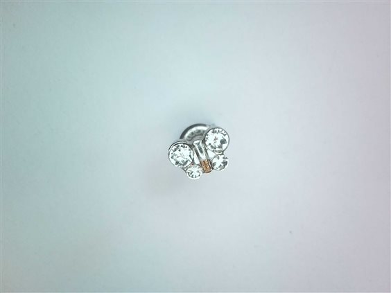 Stechend Studex in Stahl Zirconia 7524-2004 - 7524-2004